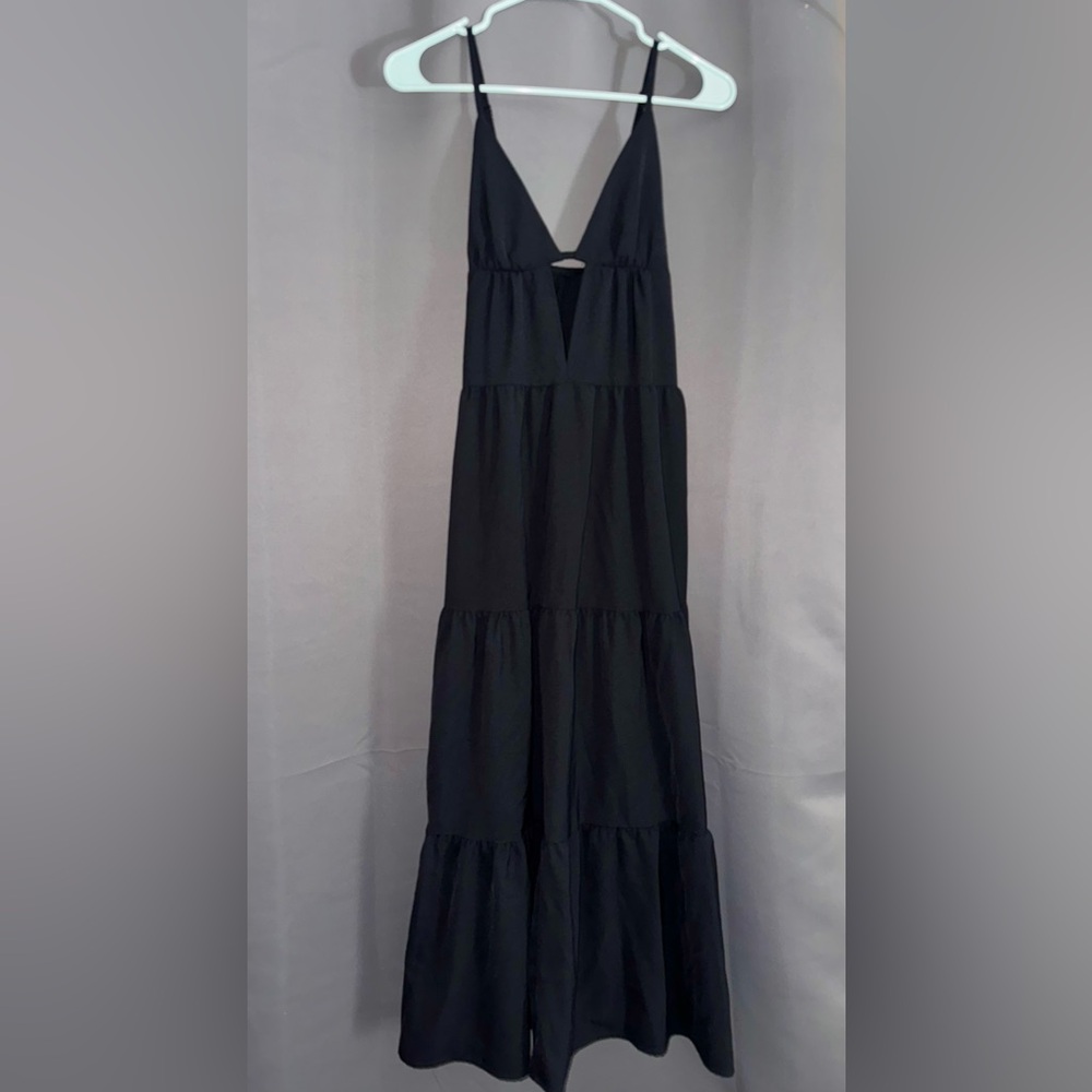 Elegant Black Maxi Dress